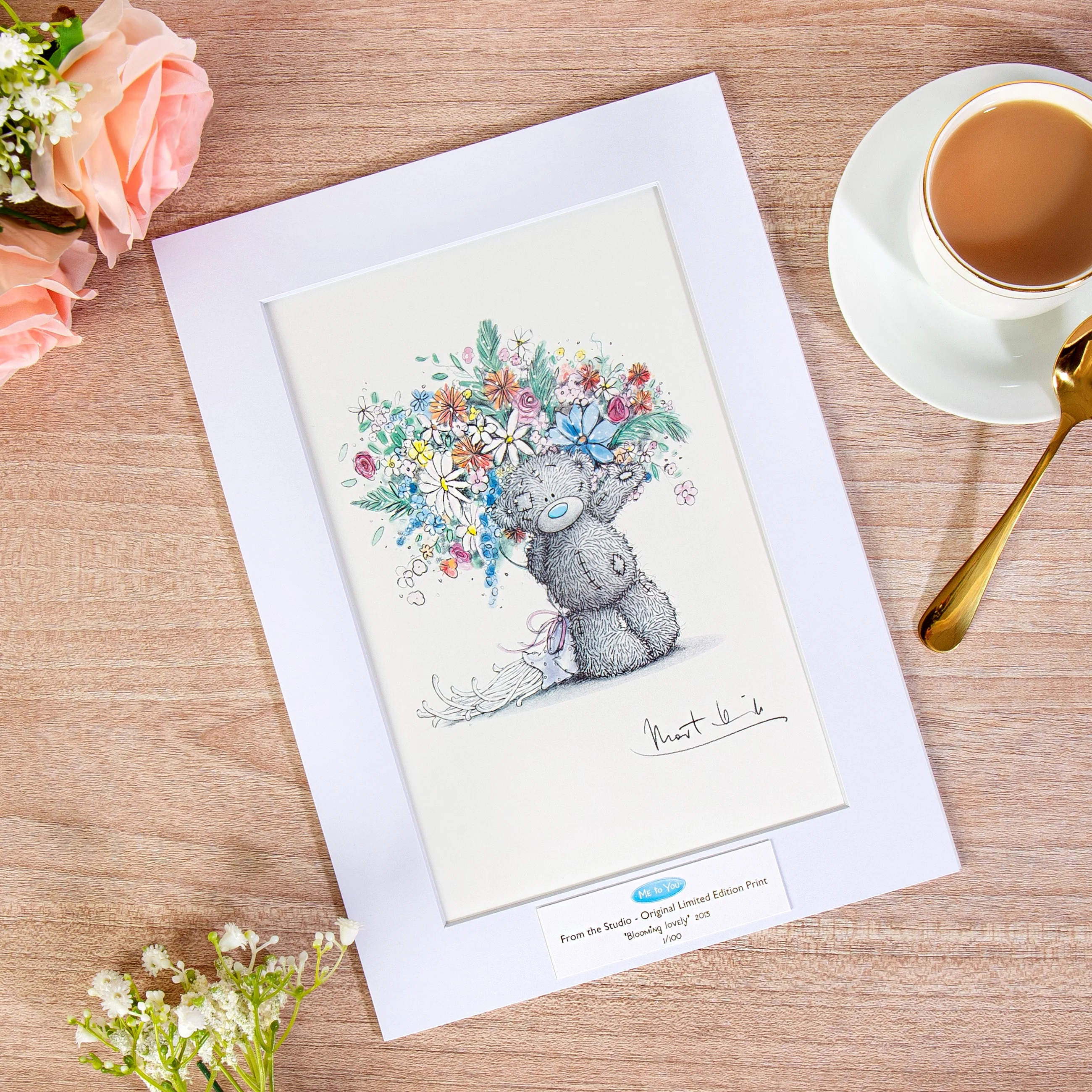 Me to You 'Blooming Lovely' From the Studio Limited Edition A4 Print - Image 2