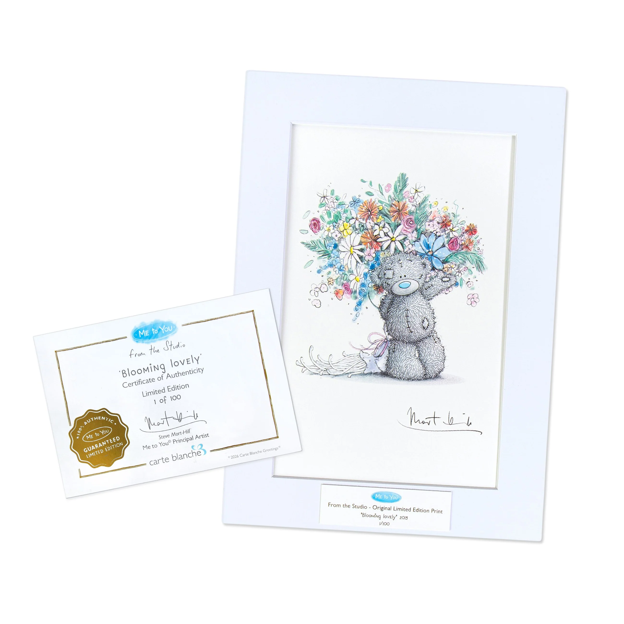 Me to You 'Blooming Lovely' From the Studio Limited Edition A4 Print - Image 3
