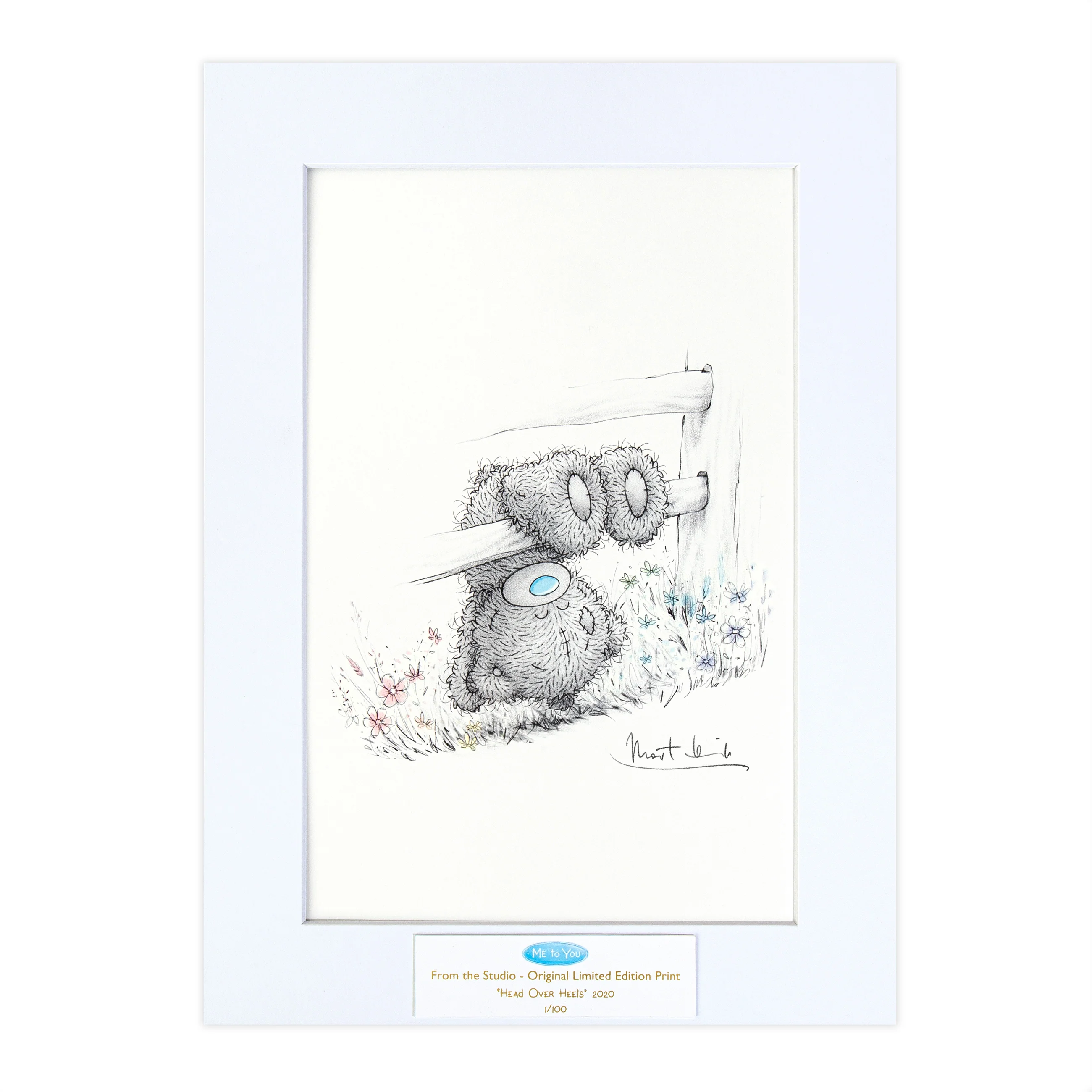 Me to You 'Head Over Heels' From the Studio Limited Edition A4 Print