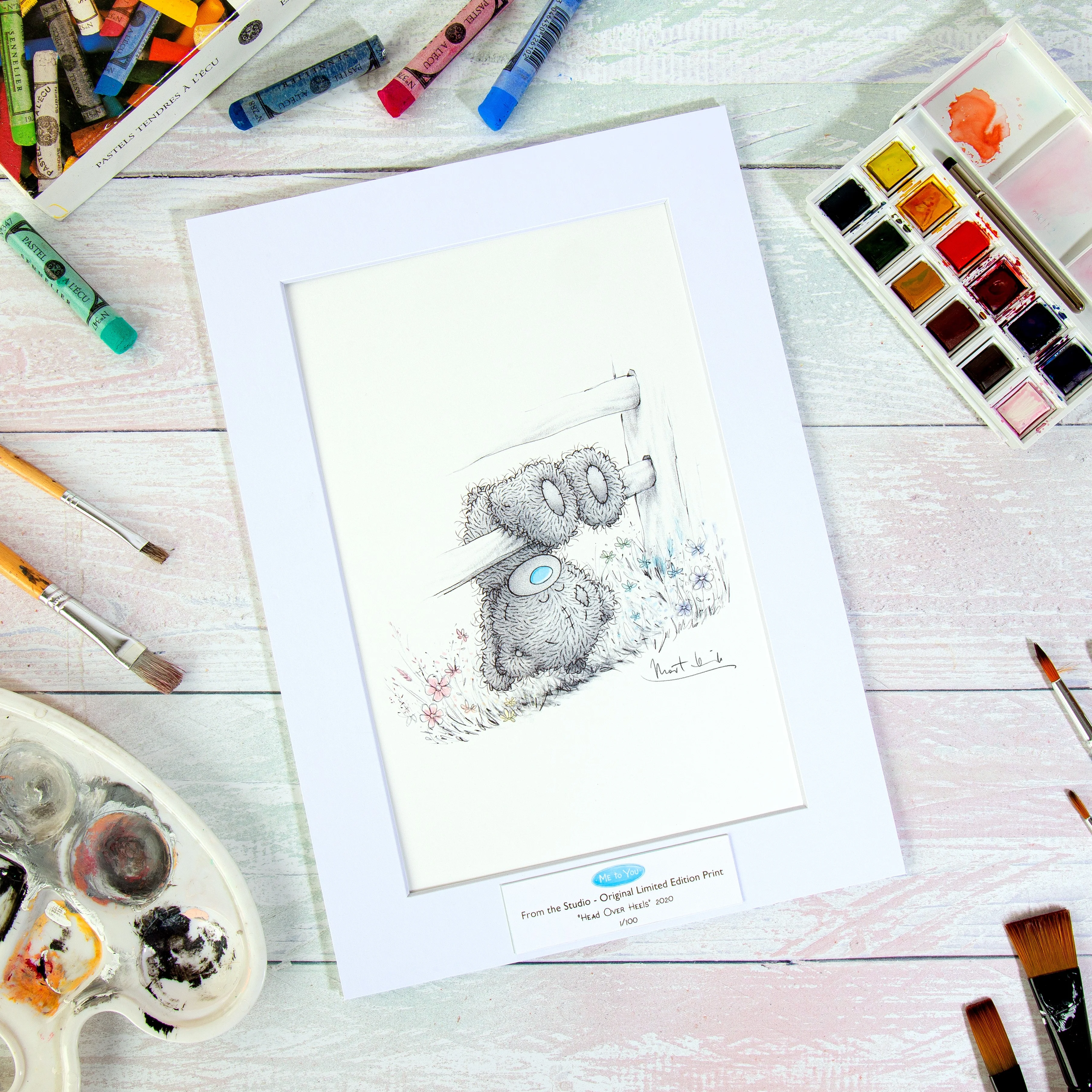 Me to You 'Head Over Heels' From the Studio Limited Edition A4 Print - Image 2