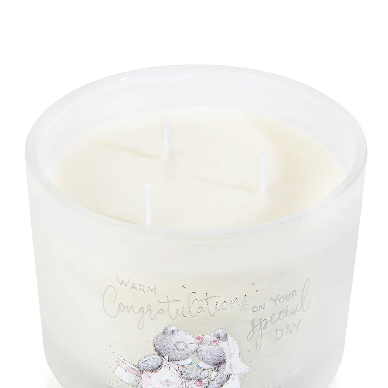 Me to You Tatty Teddy 3-Wick Congratulations Candle - Image 4