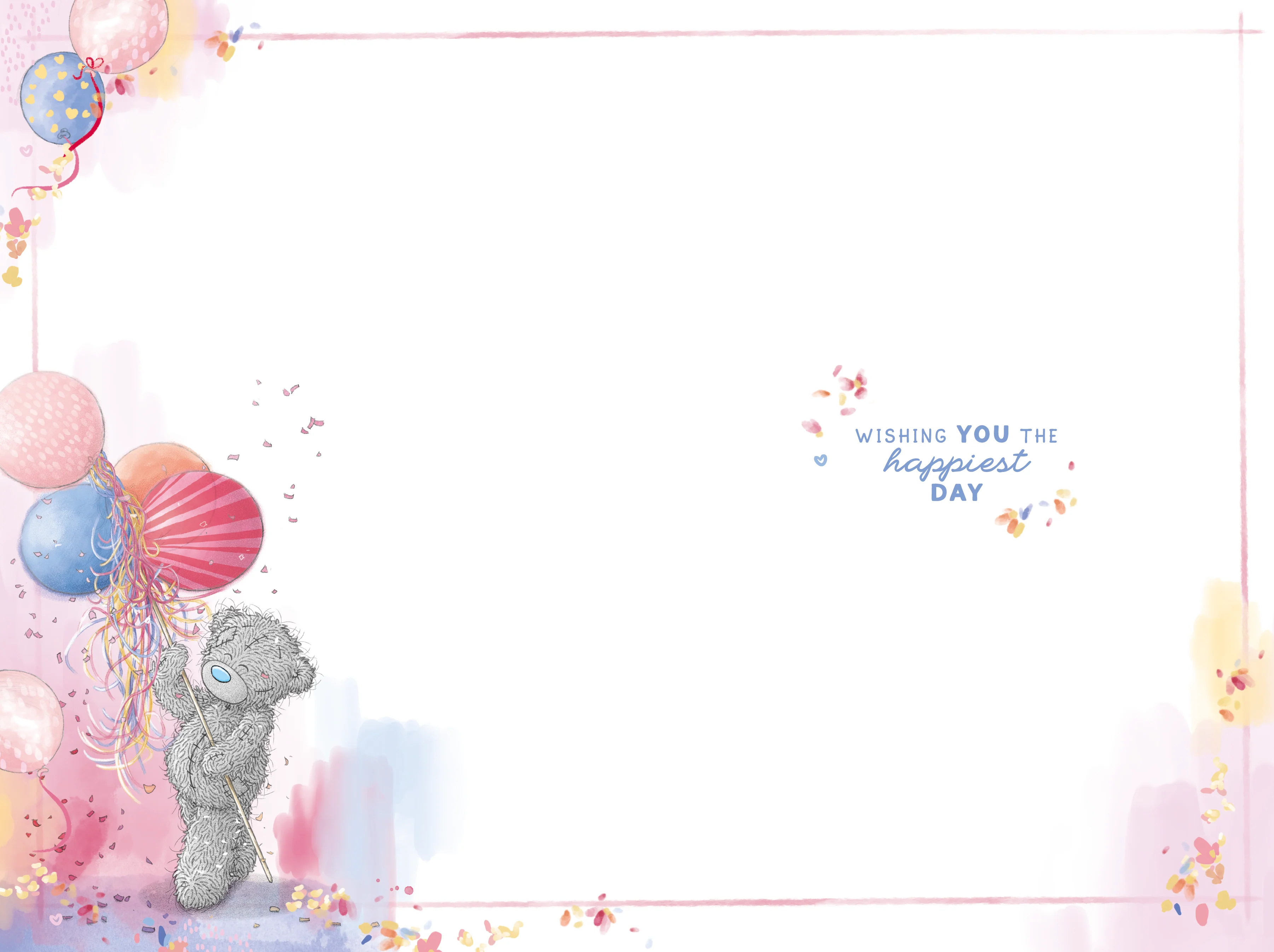 Me To You Tatty Teddy Amazing Sister-In-Law Cute Luxury Gold Foil Birthday Card, 6 X 9 Inches - Official Collection - Image 2