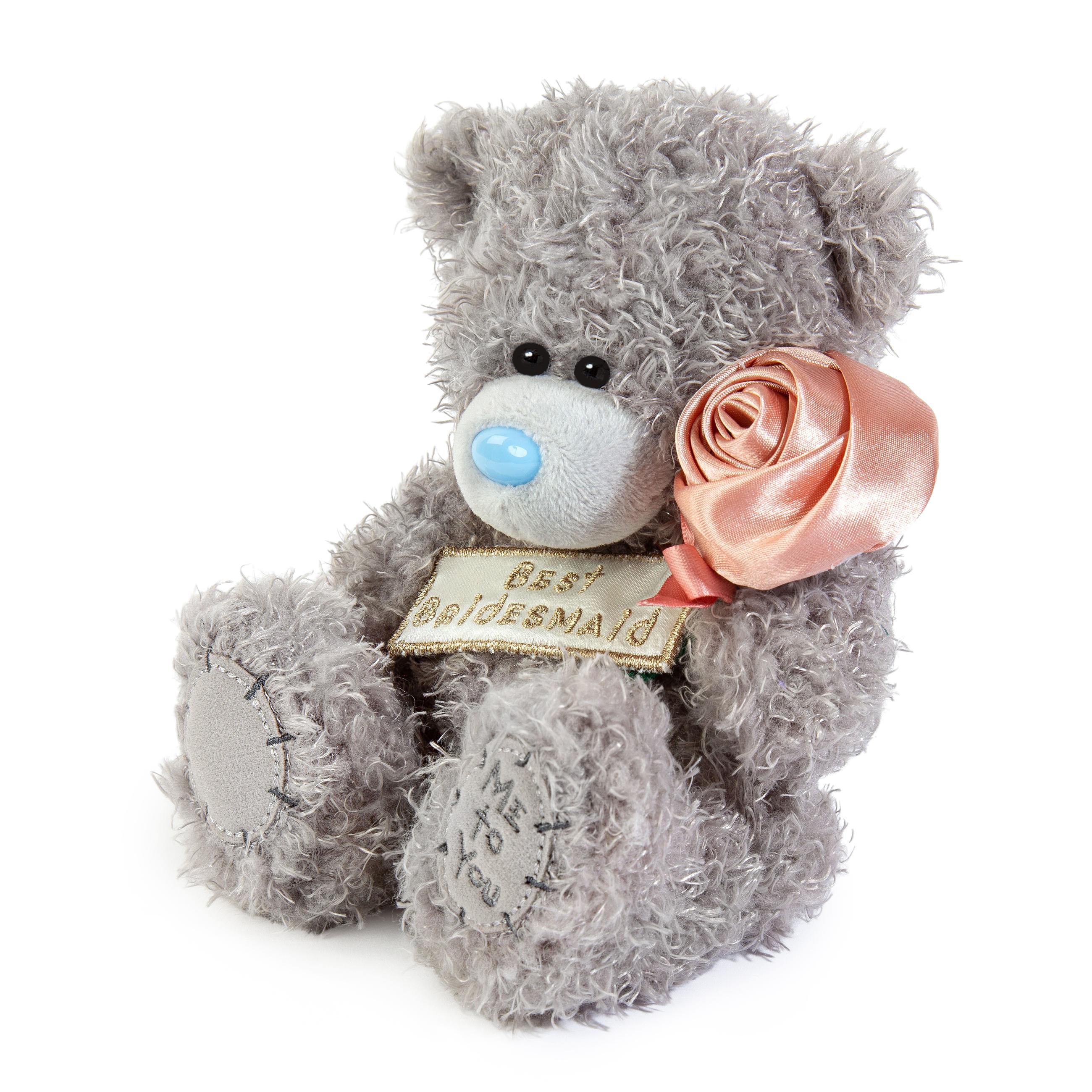 Me to You Tatty Teddy 'Best Bridesmaid' 15cm Plush Bear Wedding Day Bridesmaid Gift - Official Collection - Image 4