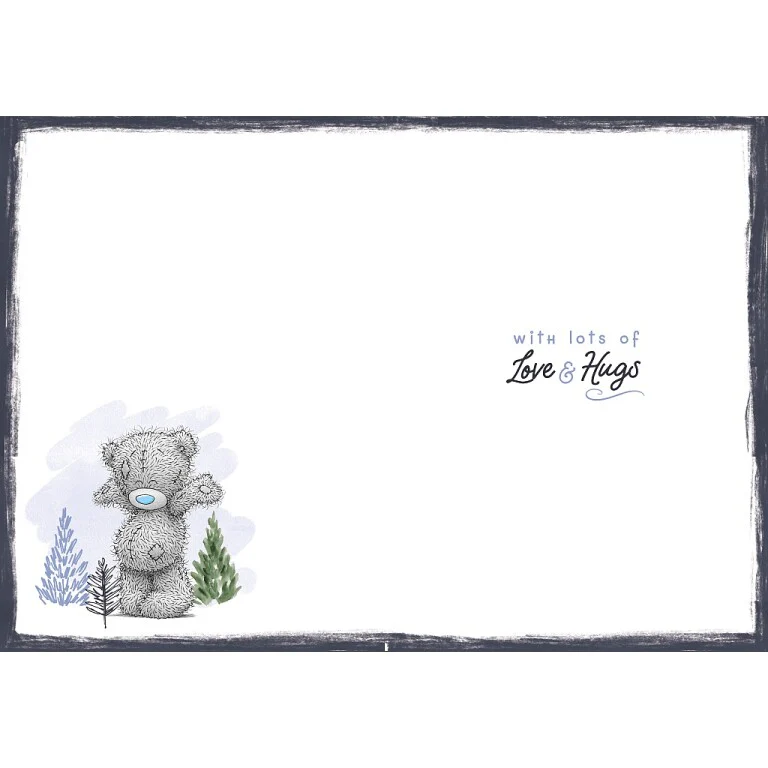 Me to You Tatty Teddy 'Best Stepdad' Father's Day Card 5x7" - Image 2