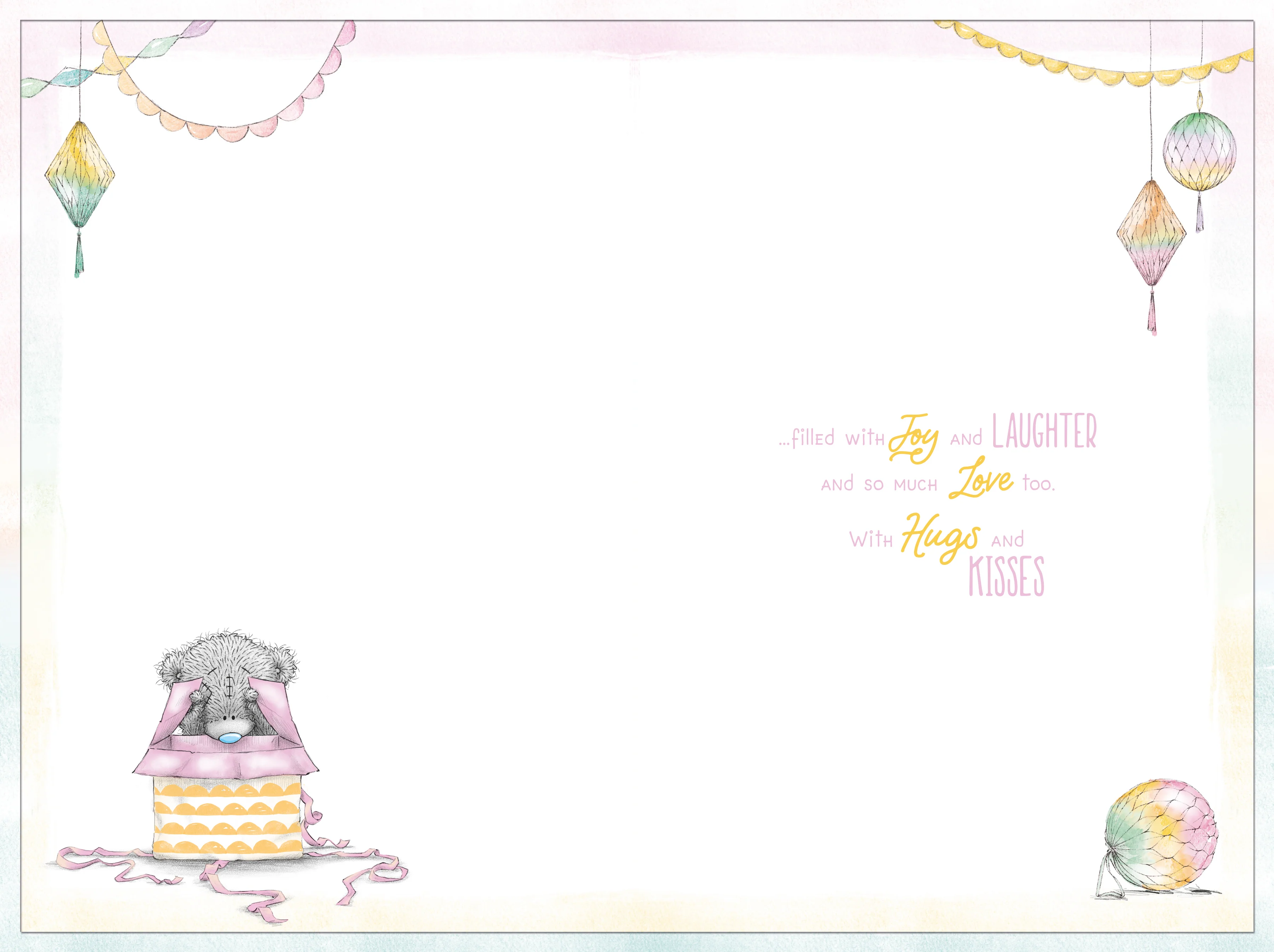 Me to You Tatty Teddy Cute Birthday Card For Granddaughter - Official Collection - Image 2