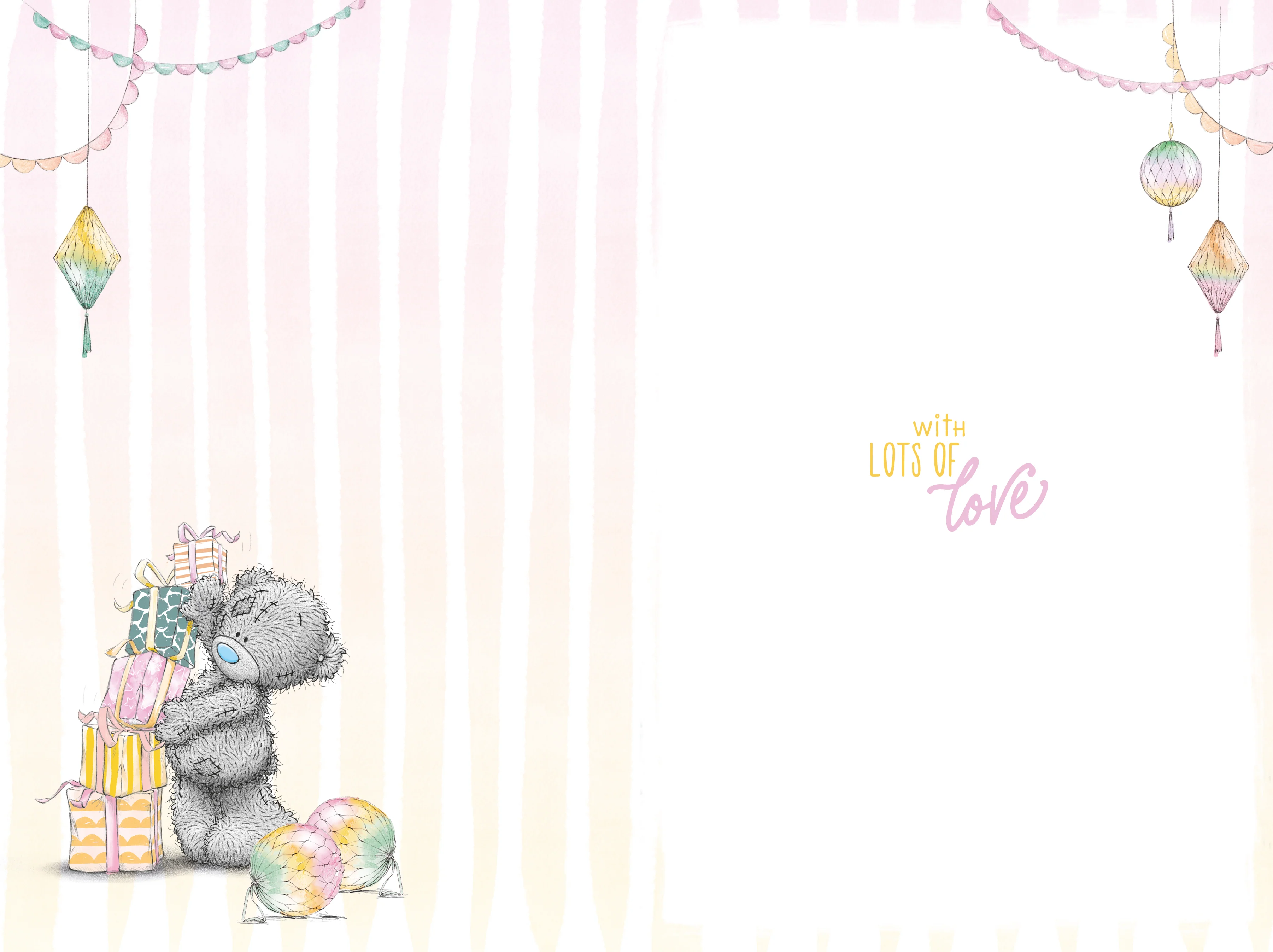 Me to You Tatty Teddy Cute Birthday Card To The Most Amazing Sister - Official Collection - Image 2