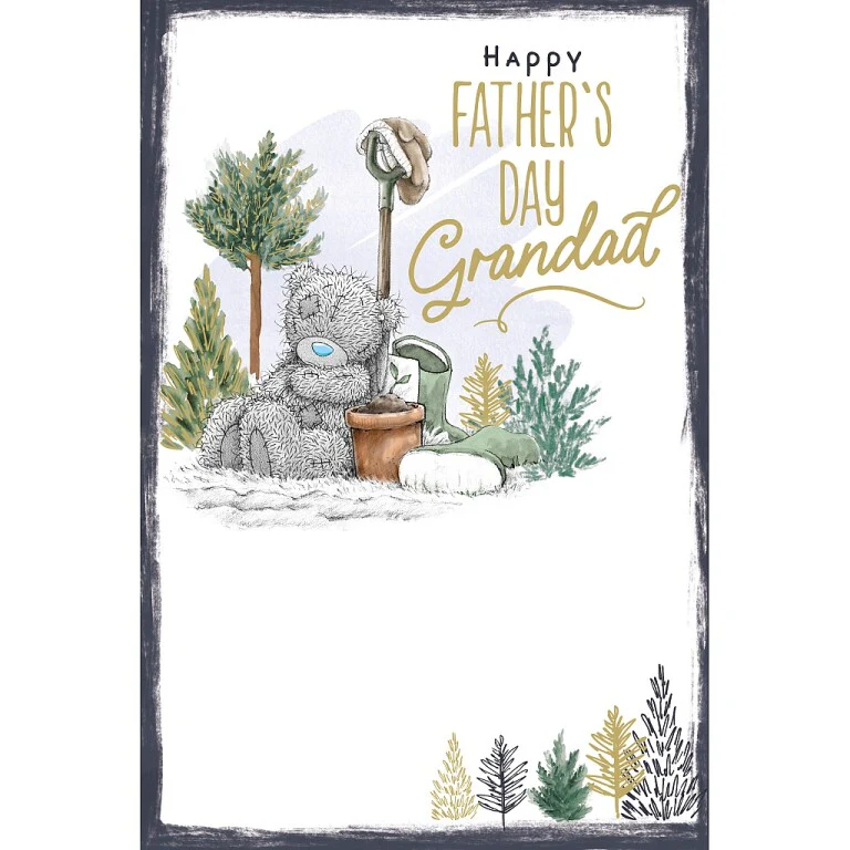 Me to You Tatty Teddy Father's Day Card For Grandad 6x9"