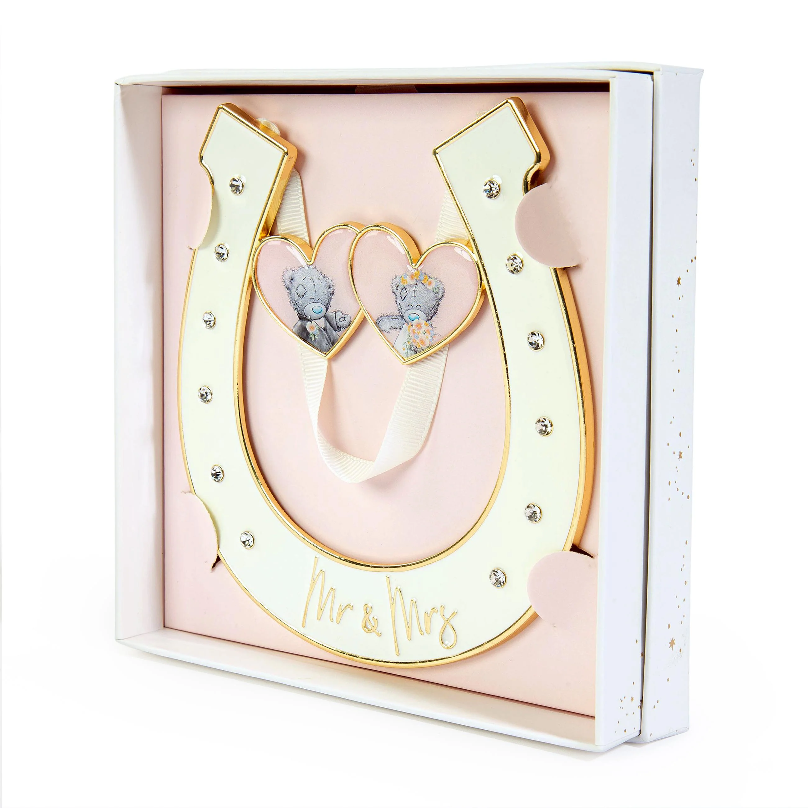 Me to You Tatty Teddy Good Luck Wedding Horseshoe Gift - Official Collection - Image 3