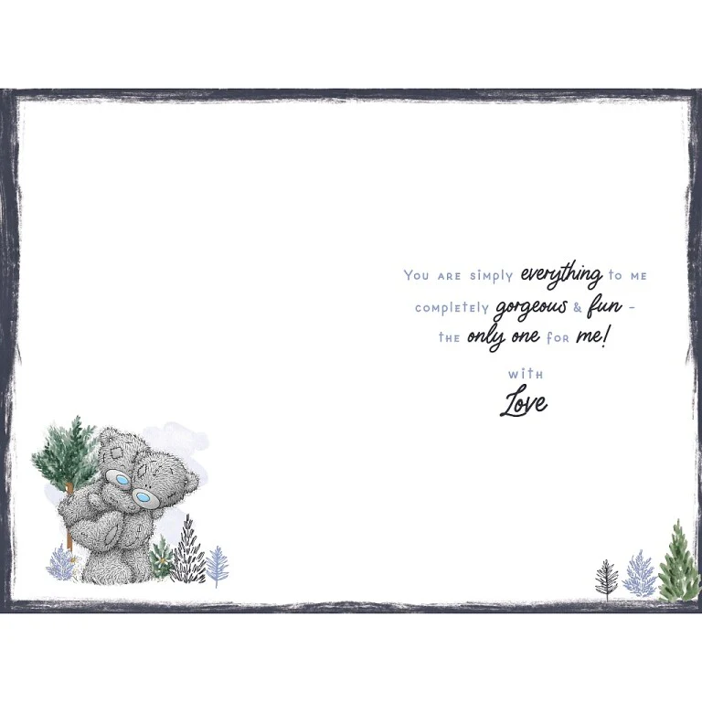 Me to You Tatty Teddy 'One I Love' Father's Day Card 6x9in - Image 2