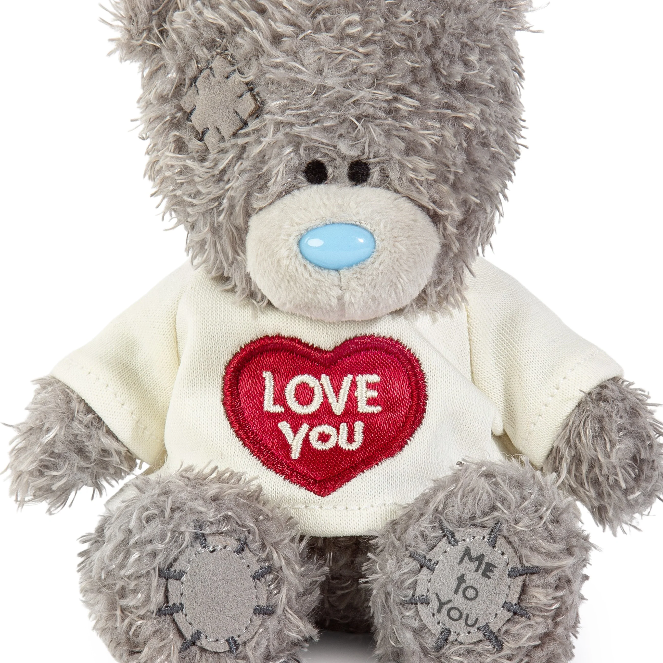 Me to You Tatty Teddy Plush 10cm-High Bear Wearing  Cute 'Love You' T-Shirt - Official Collection - Image 3