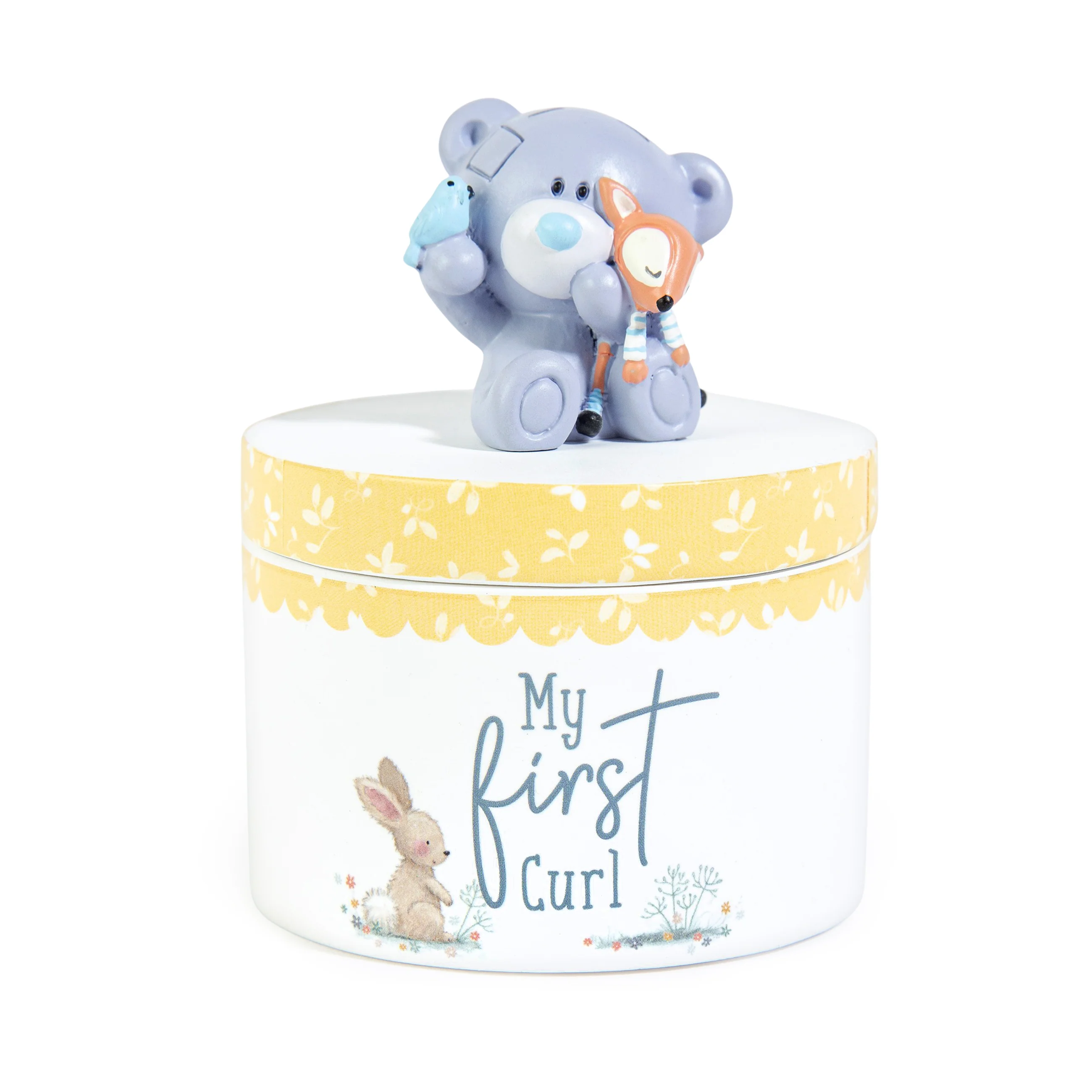Me to You Tiny Tatty Teddy New Baby Gift, First Tooth And First Curl Pots - Official Collection - Image 4
