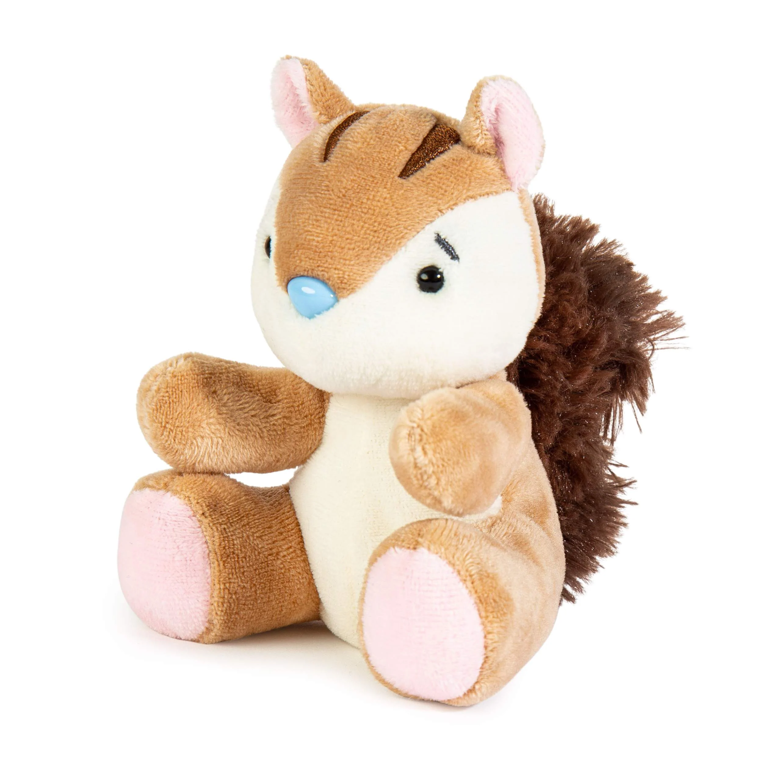 My Blue Nose Friends No.46 Nibbles the Chipmunk Cute Collectable Beanie - Image 3