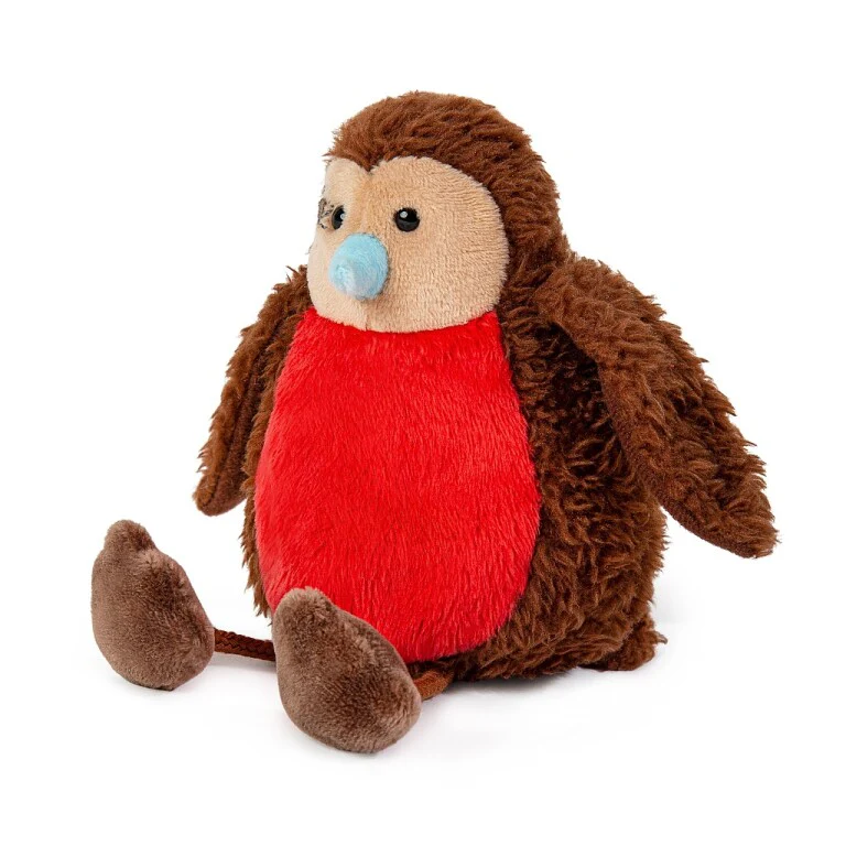 My Blue Nose Friends - Rosie the Robin Cute Collectable Beanie - Image 3