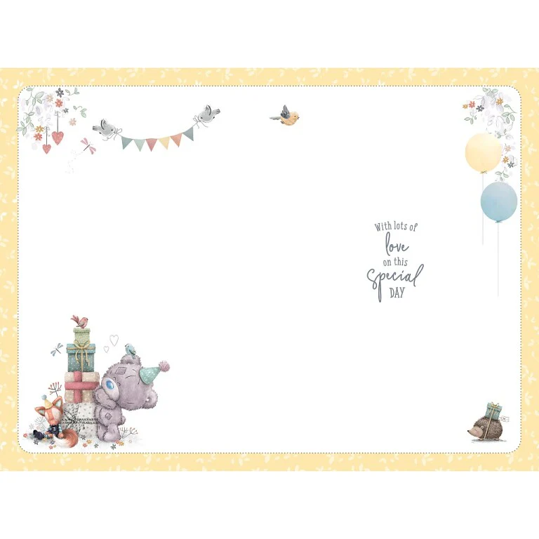 Tiny Tatty Teddy Daughter First Birthday Card - Image 2