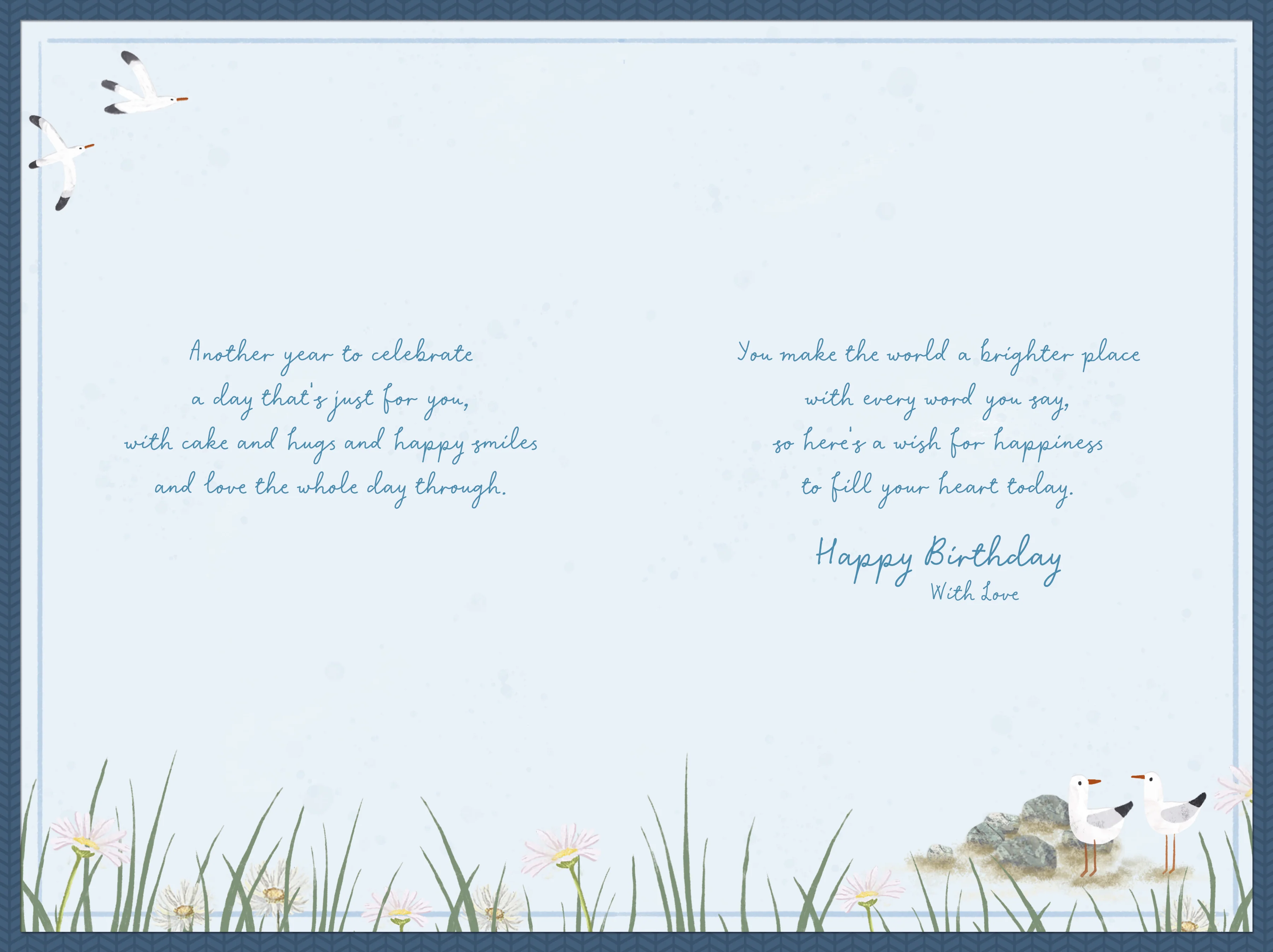 To A Wonderful Grandad Boats At The Seaside Stunning Birthday Card By Wishing Well Studios, 9 X 6 Inches - Image 2